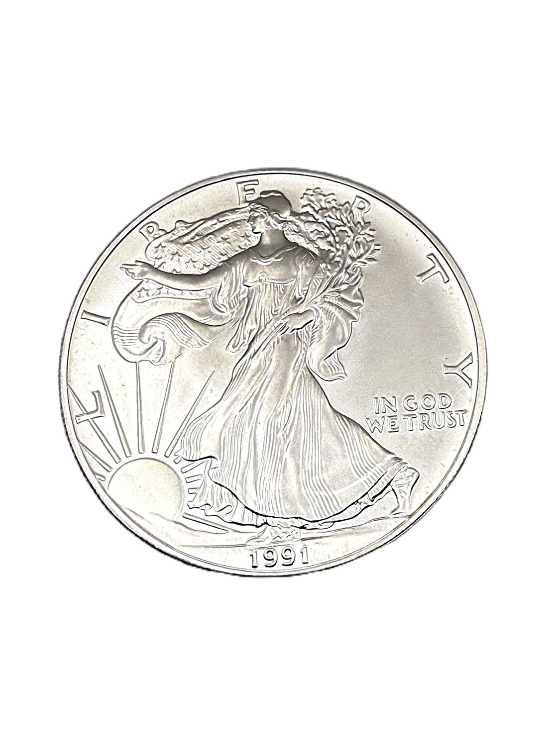 1991 American Silver Eagle Uncirculated