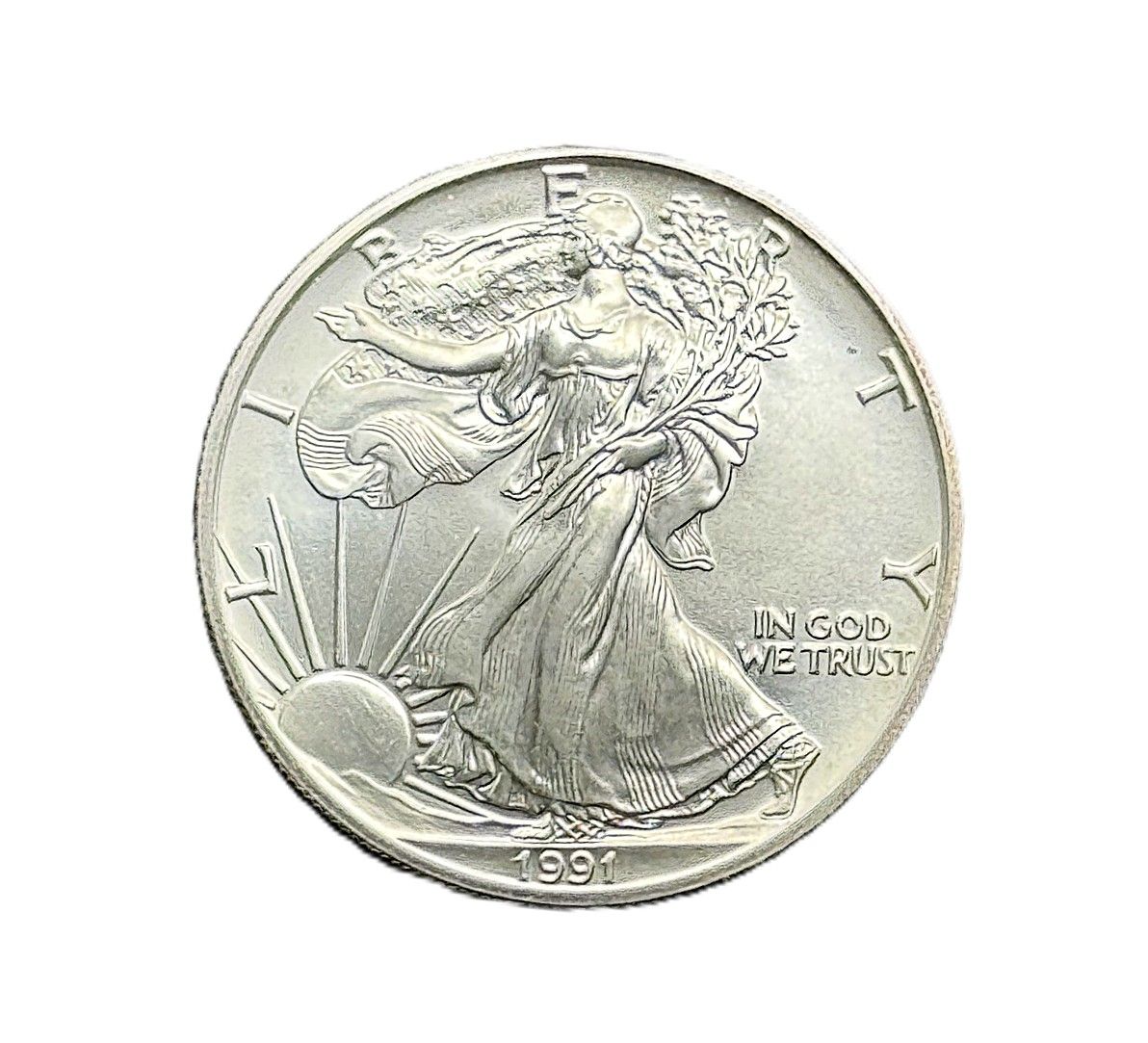 1991 American Silver Eagle Uncirculated