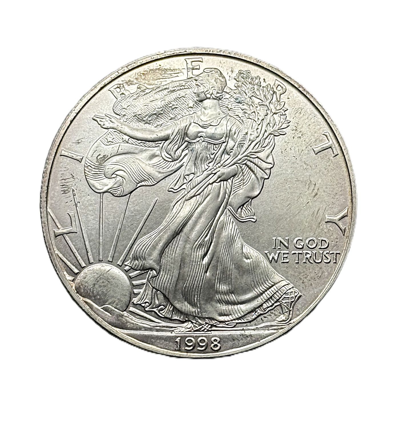 1998 American Silver Eagle