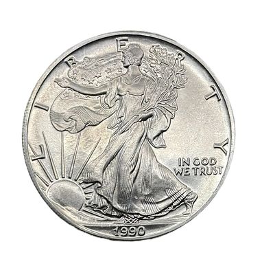 1990 American Silver Eagle