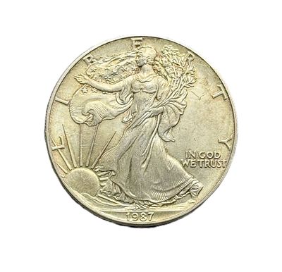 1987 American Silver Eagle 1 oz Bullion