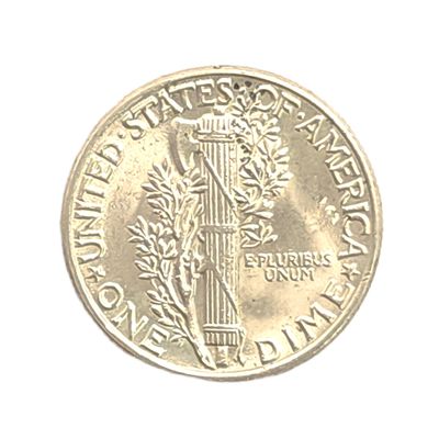 1945 Mercury Dime