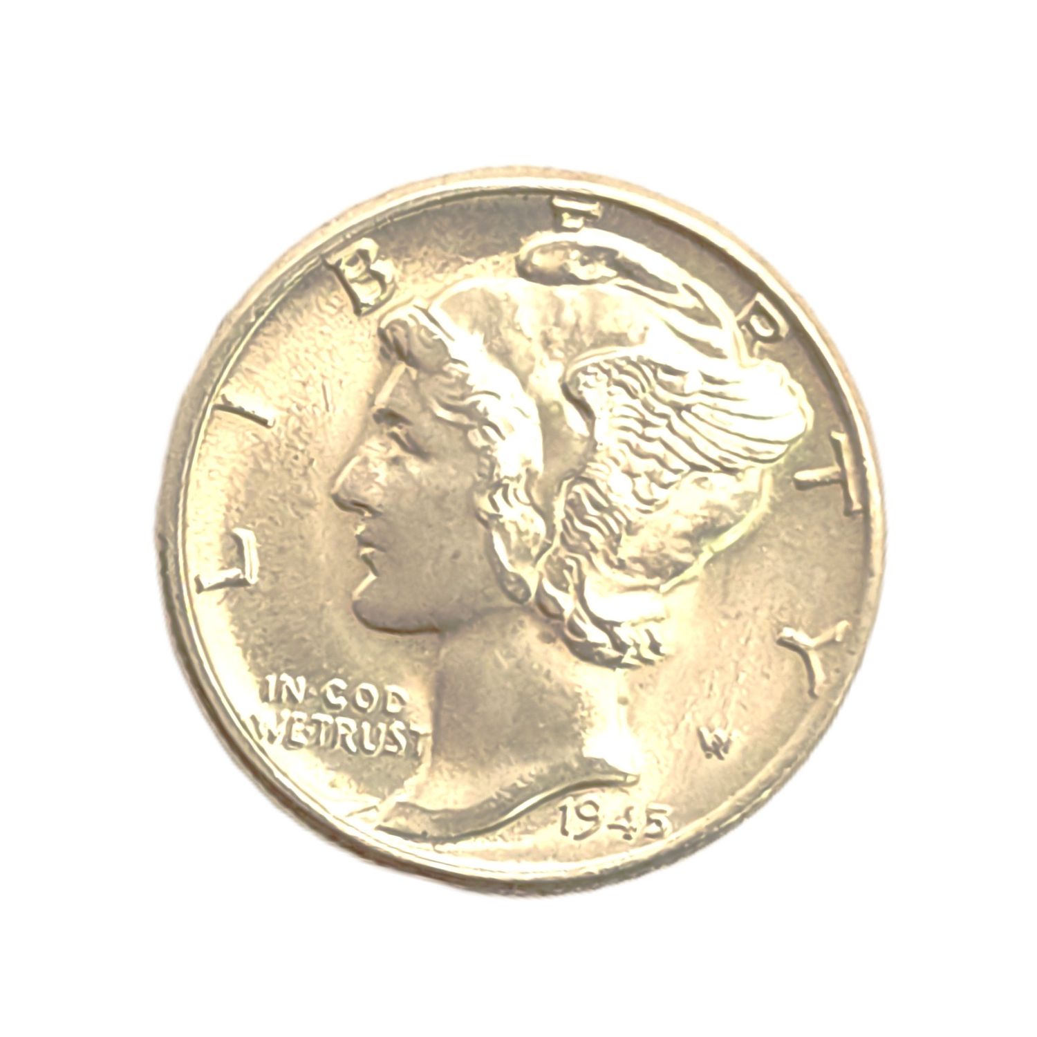 1945 Mercury Dime