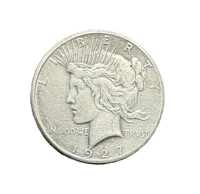 1927 Peace Silver Dollar