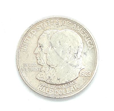 1923-S Monroe Adams Half Dollar