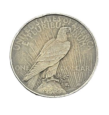 1923-D Peace Silver Dollar Coin