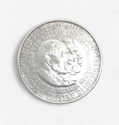 1952 Washington-Carver Commemorative Silver Half Dollar
