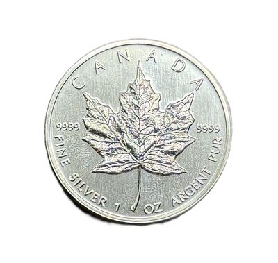 1993 Canadian $5 Silver Maple
