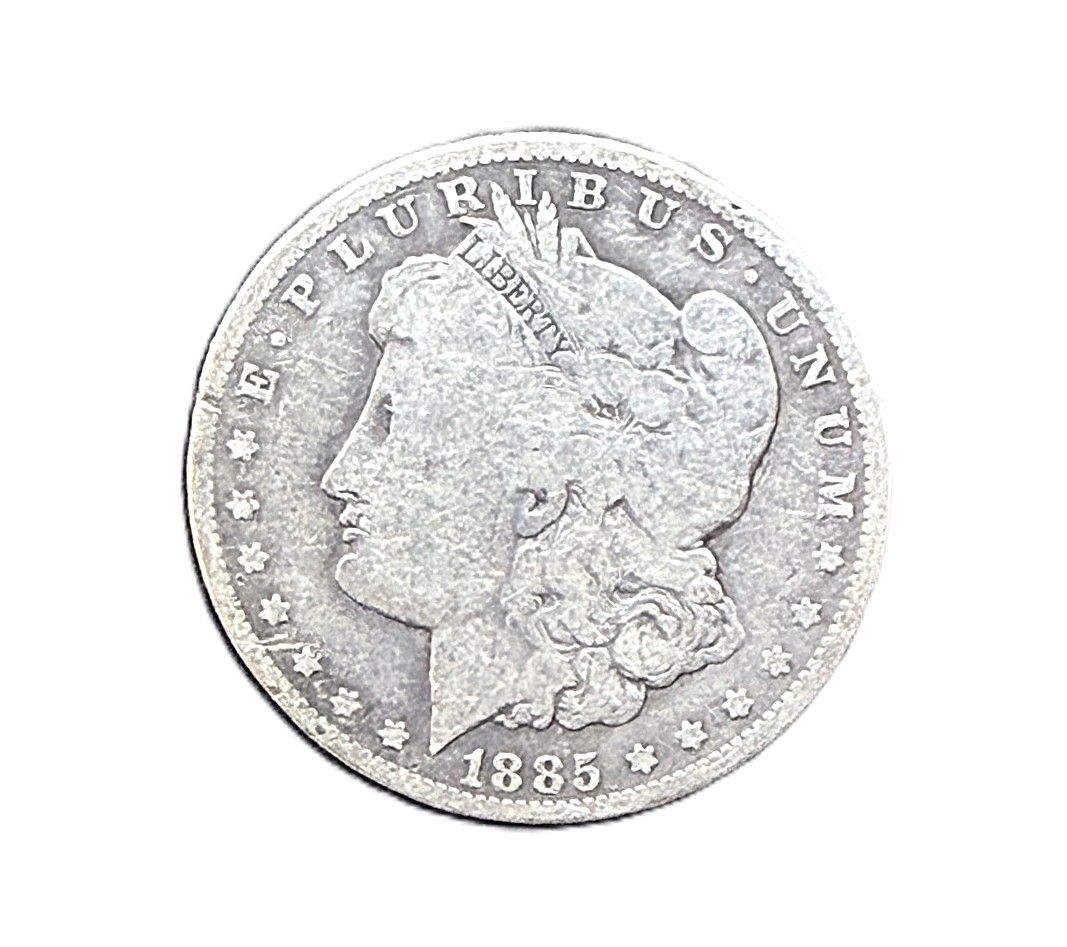 1885-O Morgan Silver Dollar - Circulated