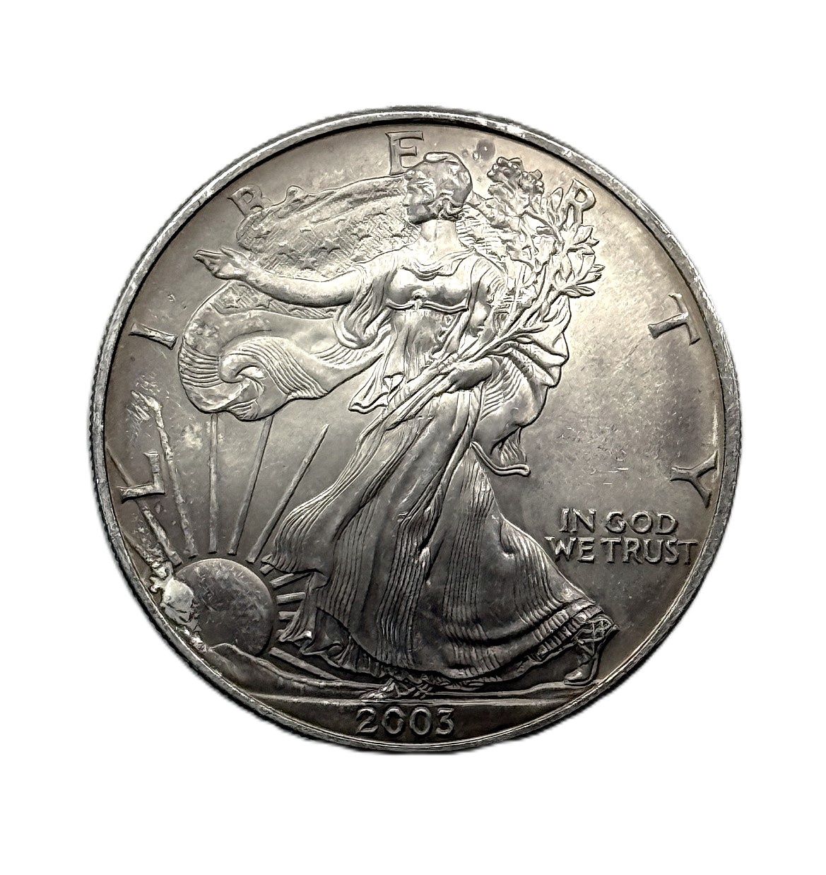 2003 American Silver Eagle Circulated Coin