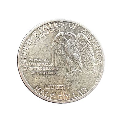 1925 Stone Mountain Memorial Commemorative Silver Half Dollar