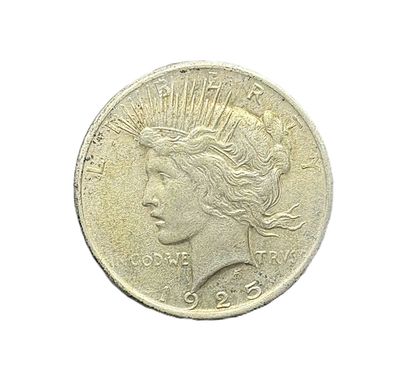 1925 Peace Silver Dollar - Circulated Philadelphia Mint