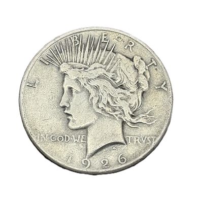 1926 Peace Silver Dollar