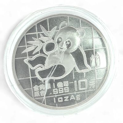 1989 China 10 Yuan Silver Panda