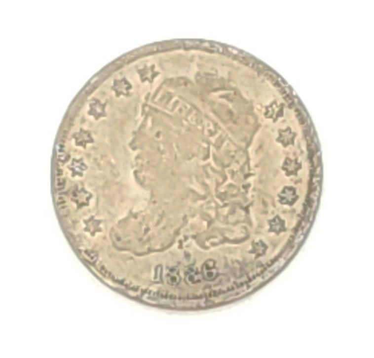1836 Capped Bust Half Dime