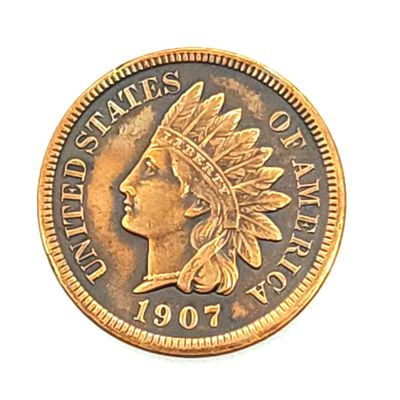 1907 Indian  Head  Cent