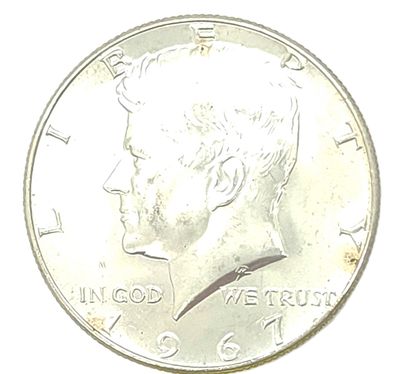 1967 Kennedy Half Dollar