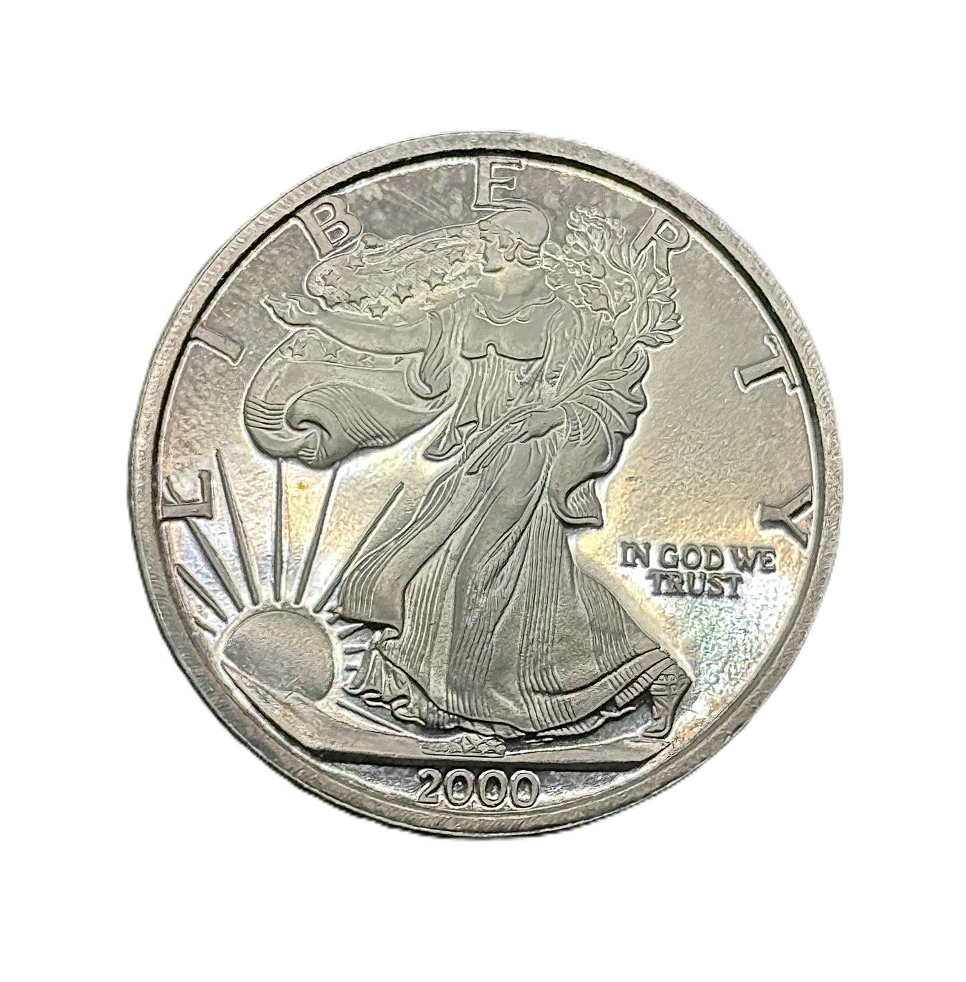 2000 The Dawn of A New Millennium 1oz Silver Round