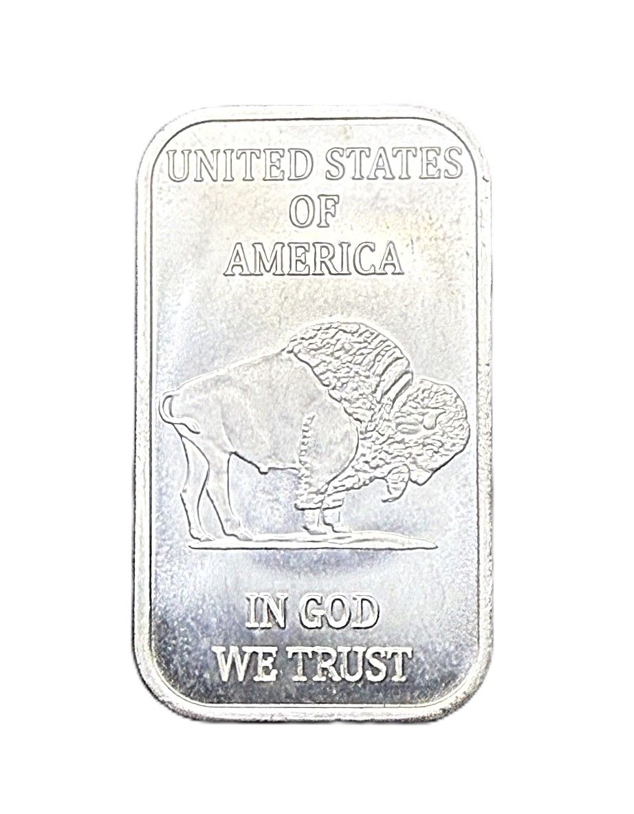 1 oz Buffalo/Indian Head Silver Bar