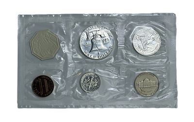 1962 United States Mint Proof Set in Original Government Flat Pack Packaging