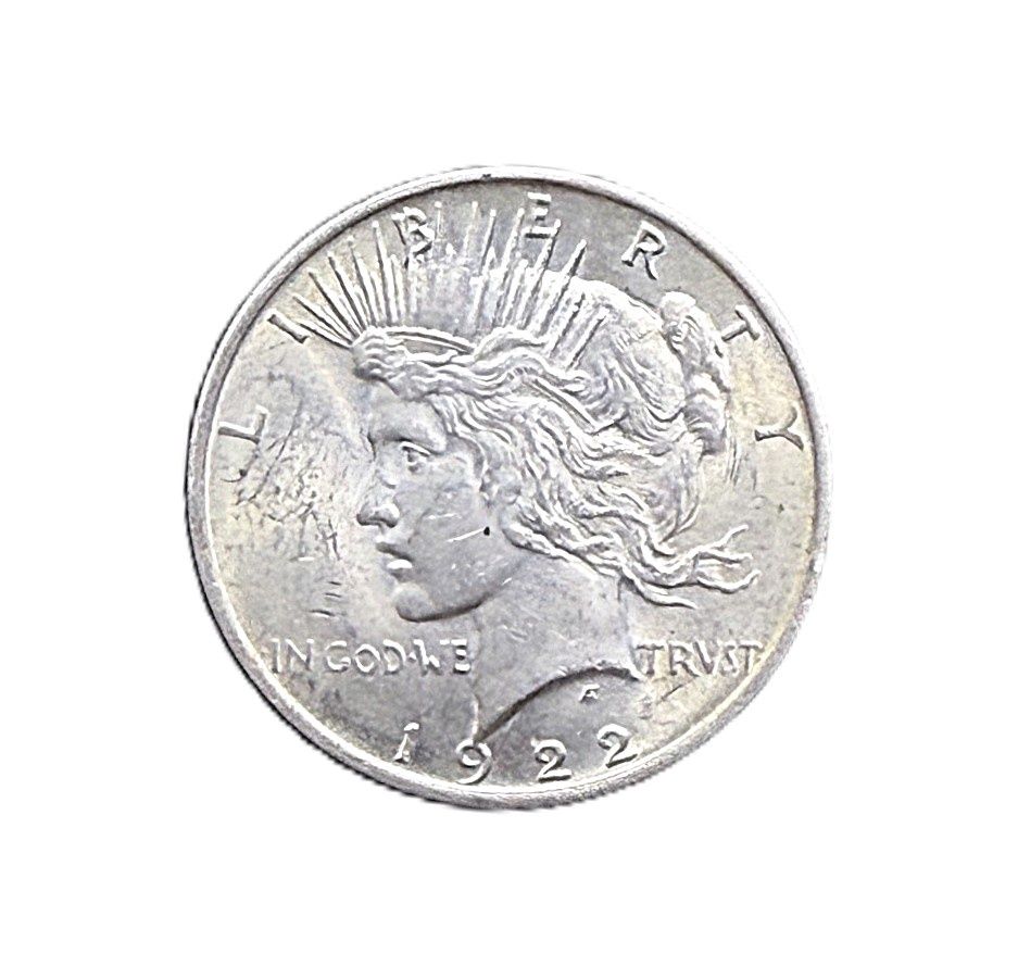 1922 Peace  Silver Dollar