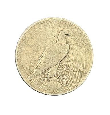 1924 Peace Silver Dollar  Circulated