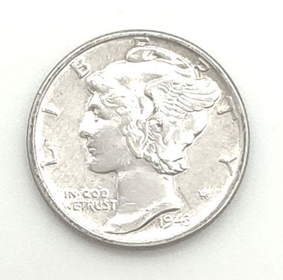 1943 Mercury Dime