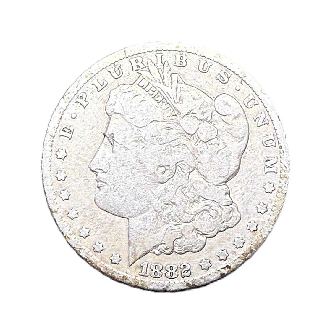 1882-CC Morgan Silver Dollar Carson City Mint