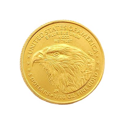 2022 $5 American Gold Tenth Eagle 1/10 oz Gold Coin