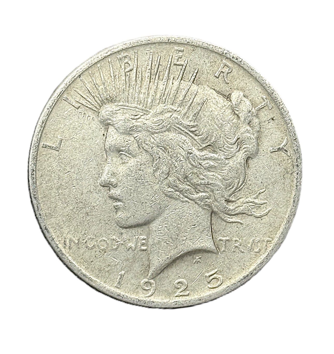 1925 Peace  Silver Dollar