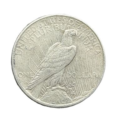 1925 Peace  Silver Dollar