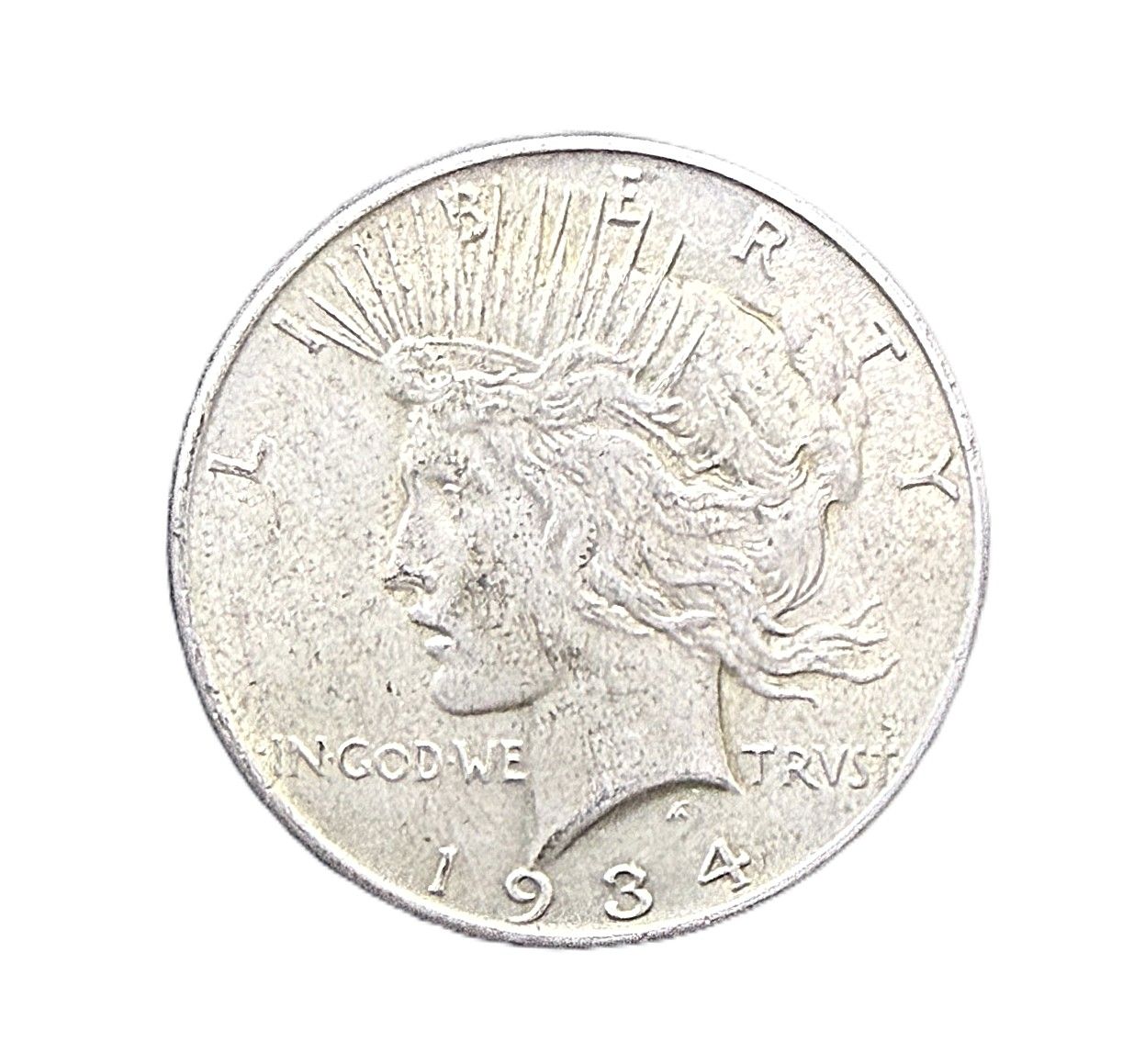 1934 Peace Silver  Dollar