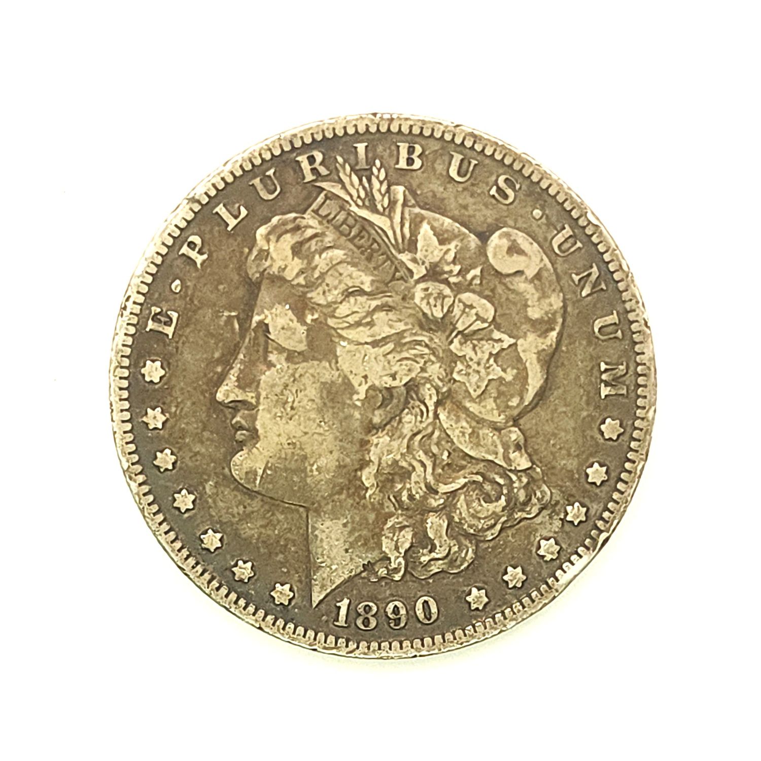 1890-O Morgan Silver  Dollar