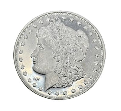 1oz Morgan Design Silver Round- .999 Fine Silver