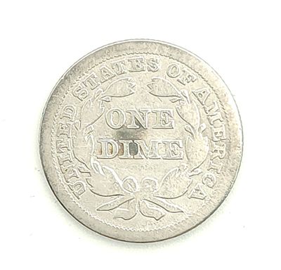 1851 Seated Liberty Dime