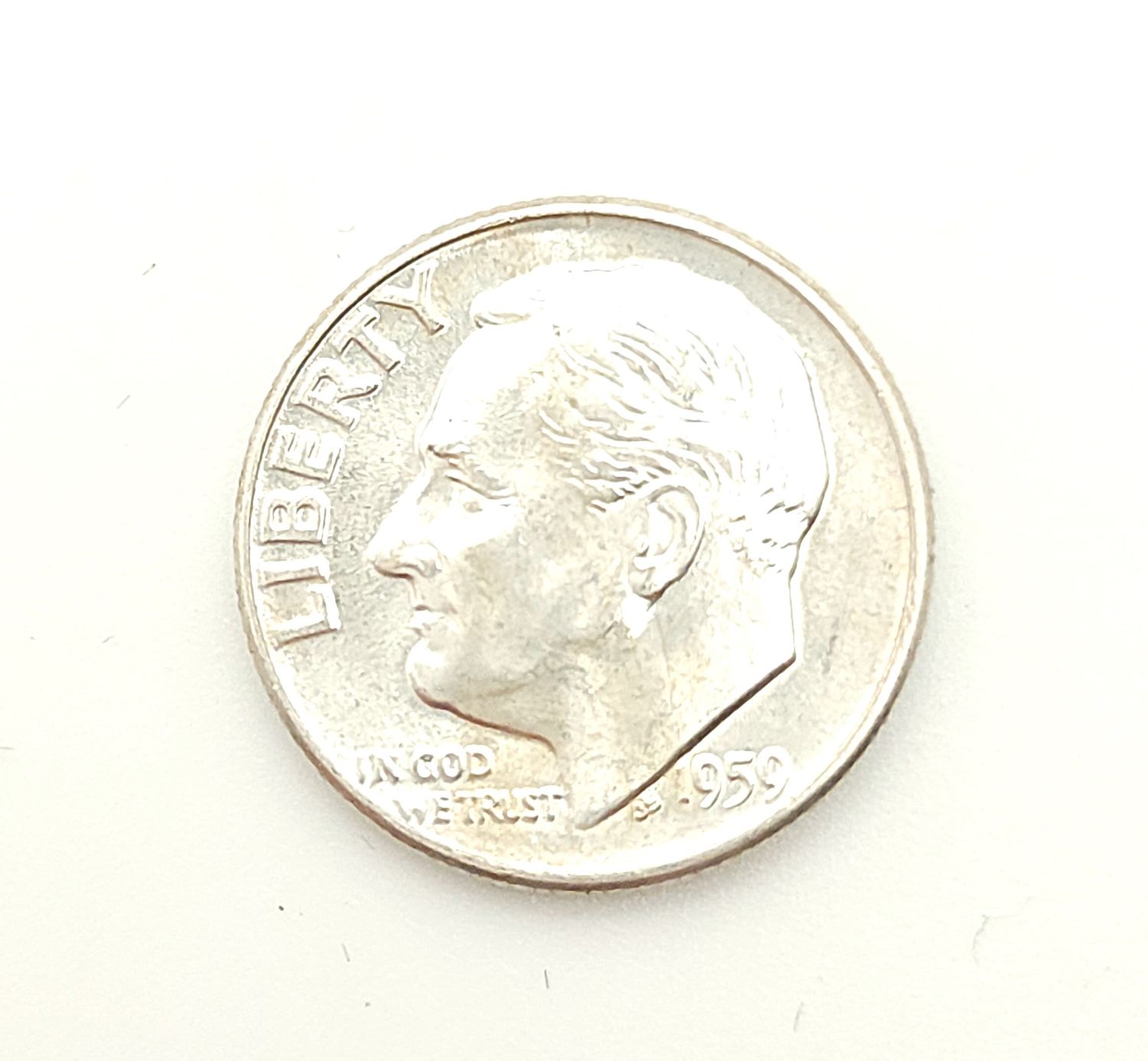 1959 Roosevelt Dime