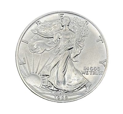 1989 American Silver Eagle 1 oz Coin