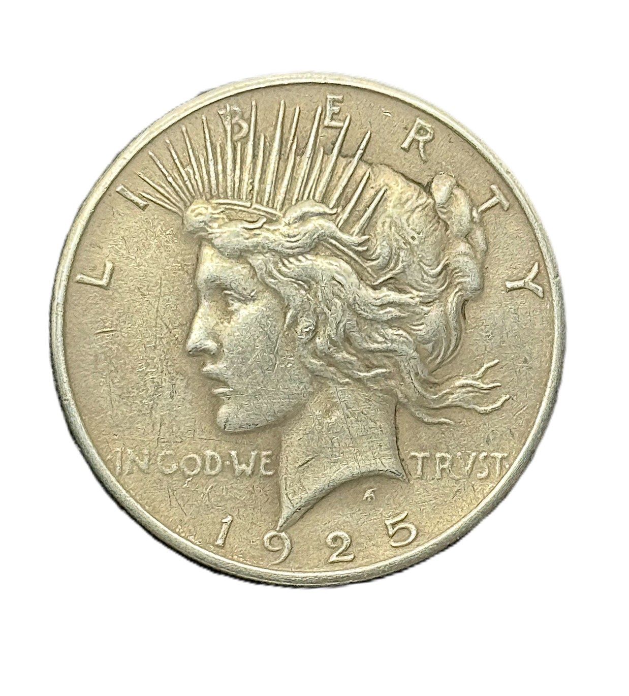 1925-S Peace Silver Dollar Bullion Coin