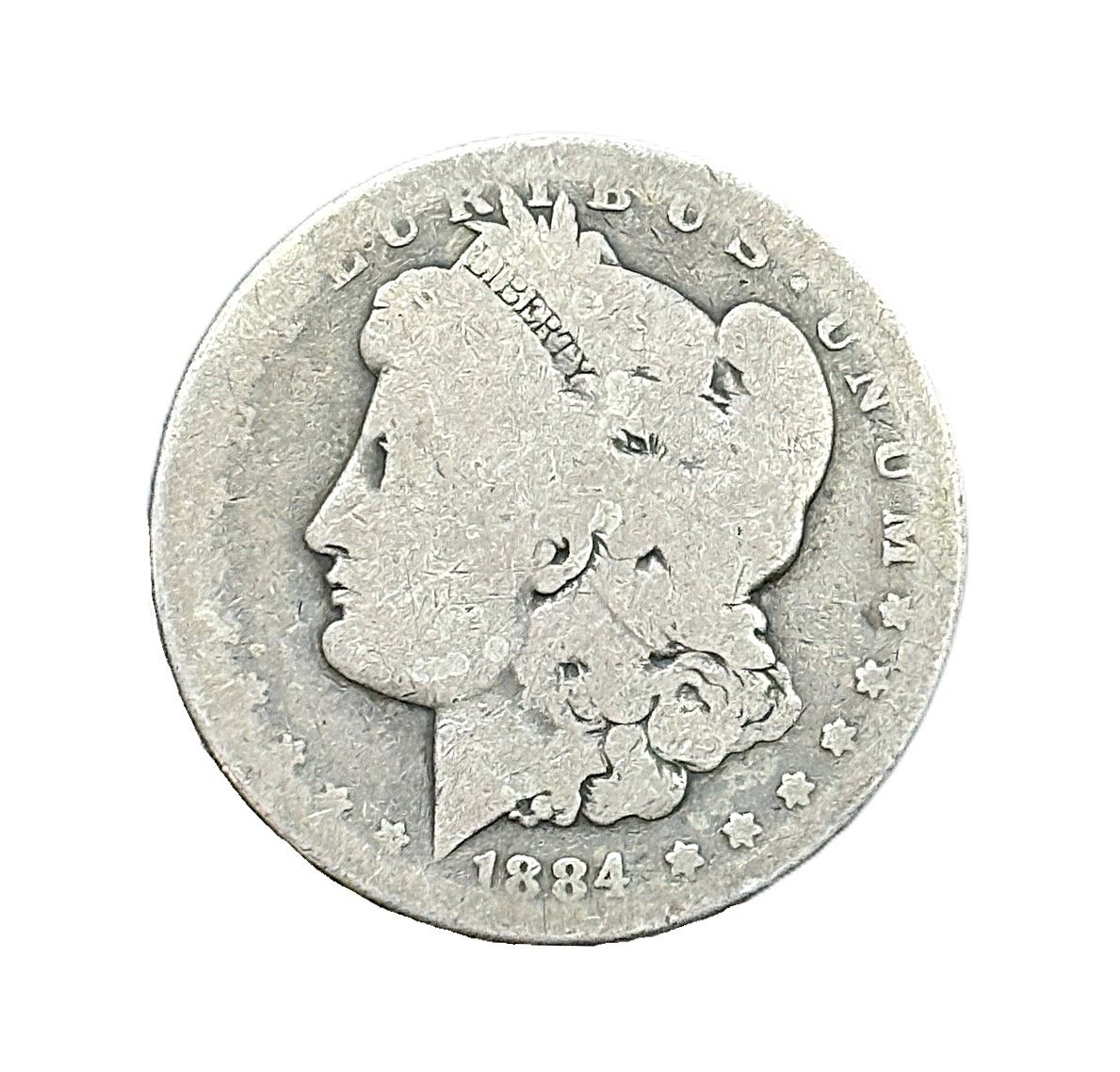 1884  Morgan Silver Dollar