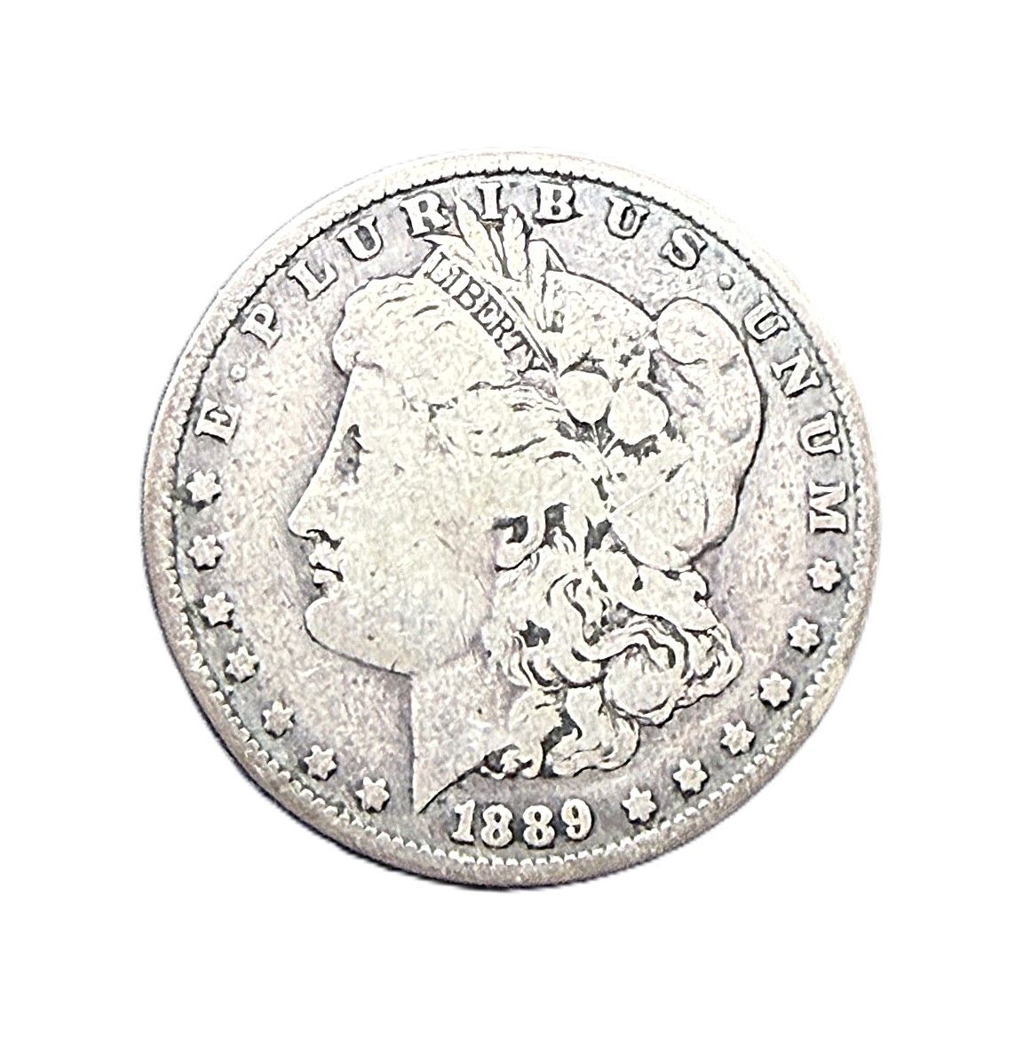 1889-O  Morgan Silver Dollar - Toned