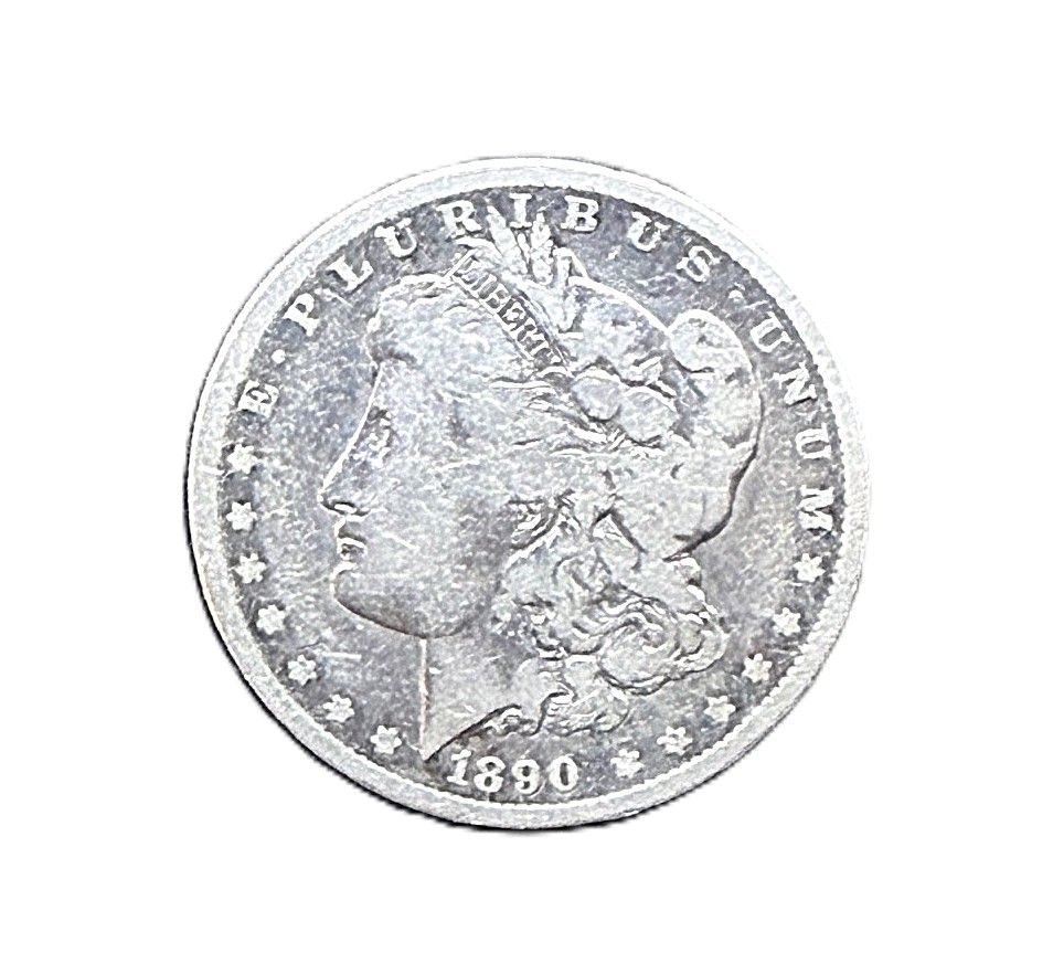 1890-O Morgan Silver Dollar - Circulated