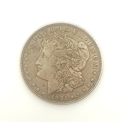 1921  Morgan  Silver  Dollar