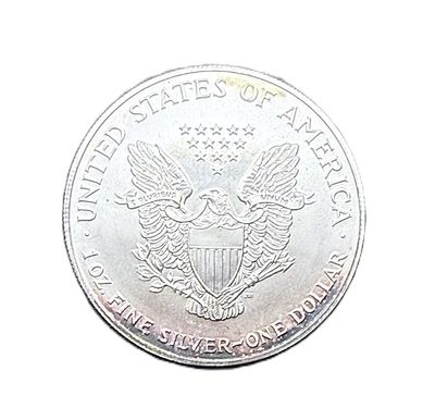 2001 American Silver Eagle w/ Toning