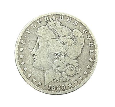 1880-O Morgan  Silver Dollar