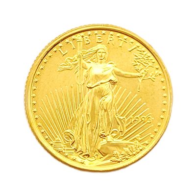 1993 1/10 oz American Gold $5 Half Eagle Gold Coin