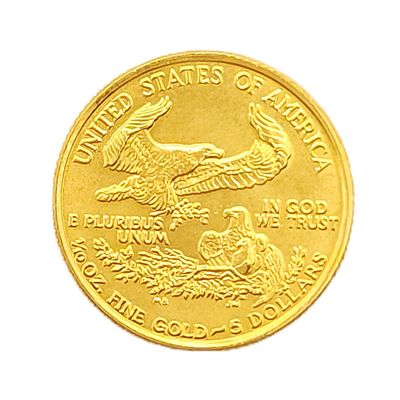 1993  $5 American Gold Tenth Eagle- 1/10 oz Gold Coin