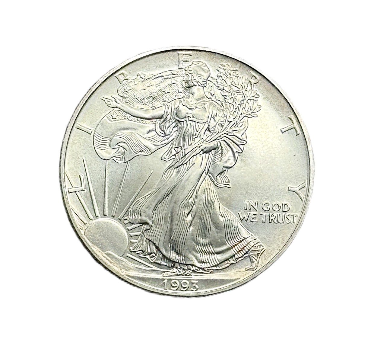 1993 American Silver Eagle 1 oz BU