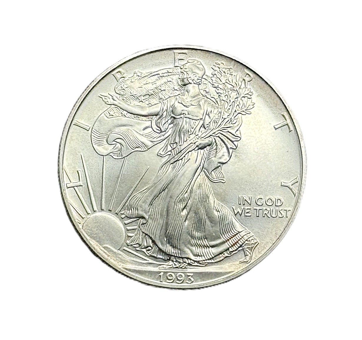 1993 American Silver Eagle 1 oz BU
