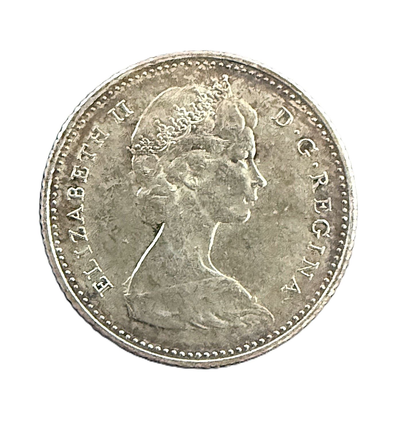 1967 Canadian Silver Dime Centennial
