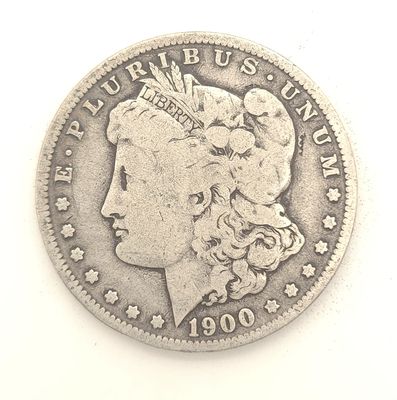 1900-O Morgan  Silver  Dollar